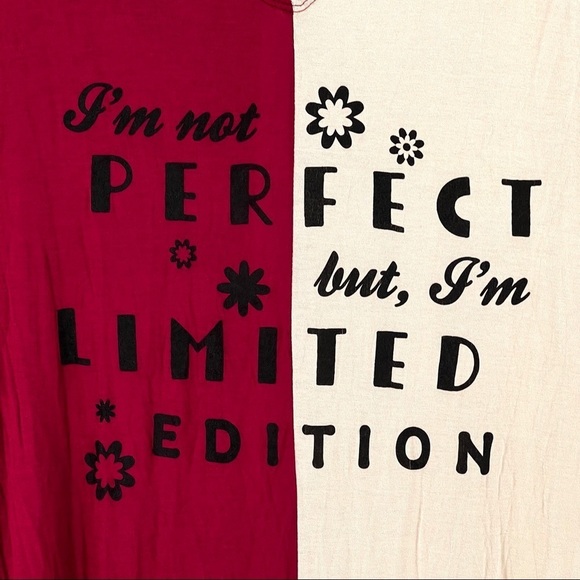 Women's Two Tone Letter Print Short Sleeve Long Slit Maxi Dress- Various Sizes - Picture 3 of 7